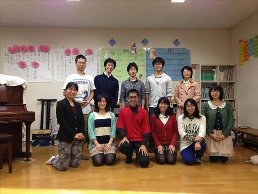 2013年10月17～18日V.T.整体研究 with 東北大学混声合唱団有志